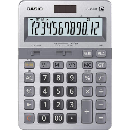 CASIO - カシオCASIO 本格実務電卓 DS-20DB-N [12桁][DS20DBN] 本格実務電卓 DS-20DB-N カシオ製｜電子部品・半導体通販のマルツ