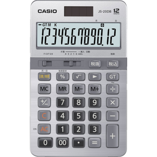 CASIO - みか‼︎ カシオ 本格実務電卓 JS-20DB-N ★  CASIO 早打ちができる本格実務電卓 CASIO JS-20DB レビュー ｜ VOLTECHNO
