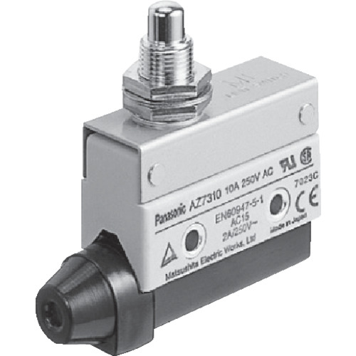 MLミニリミットスイッチ パネル取付プッシュプランジャ AZ7310 パナソニックデバイスSUNX製｜電子部品・半導体通販のマルツ