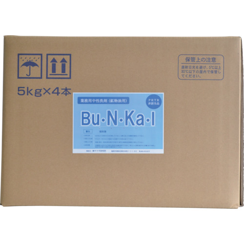 物油用中性洗剤 Bu・N・Ka・I 5L【BU-10-F】