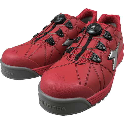 DIADORA TR-315 安全靴 26.5 EEE レッド DIADORA安全作業靴 フィンチ 赤/銀/赤 28.0cm FC383-280 ドンケル製