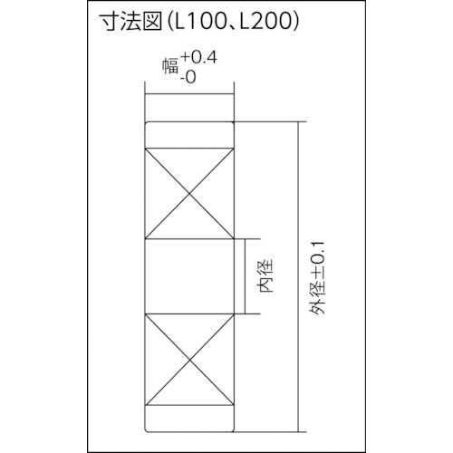 バンコランベアリング 軽負荷(L100)【L100-B15-684ZZ】