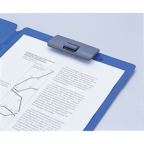 A4クリップファイル 青【F2650-8】