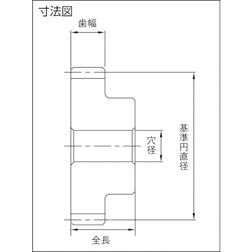 はすば歯車SH3-30R【SH3-30R】