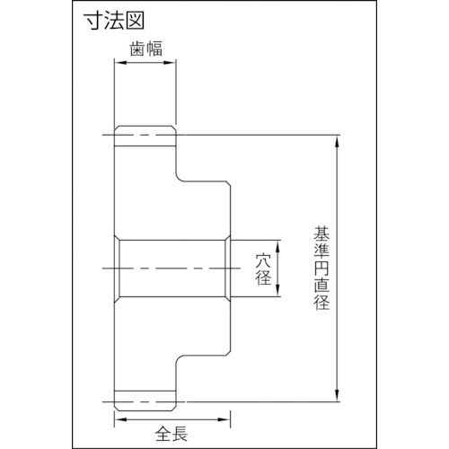 CP平歯車SSCP15-30【SSCP15-30】