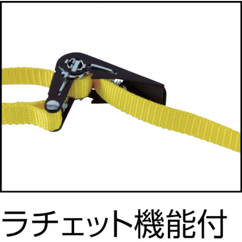 簡易結束ベルト 20mmX2m 黒【TSB-202BK】