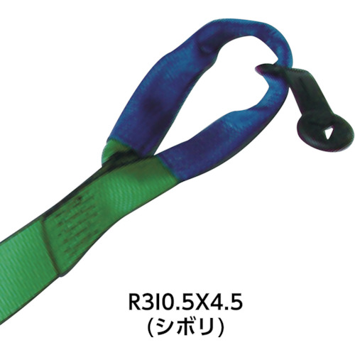 ベルト荷締機 ラチェット式しぼり75仕様(超重荷重)【RN6I17】