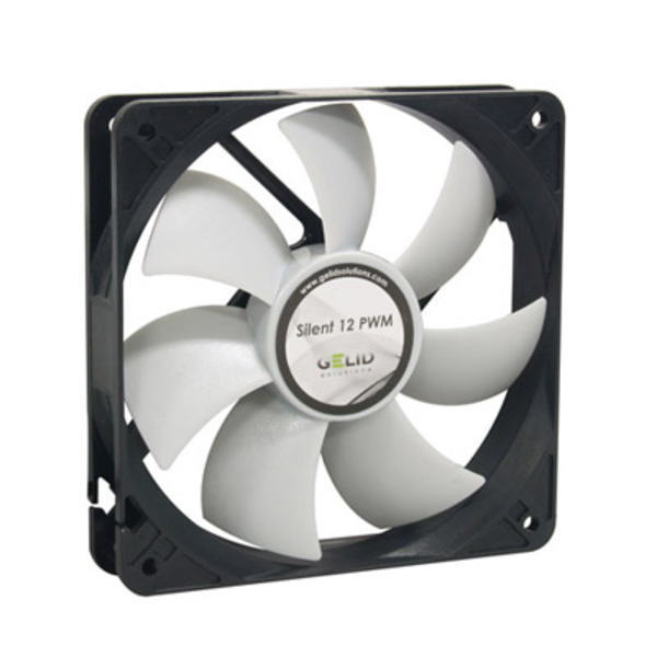 ハイドロダイナミックベアリング採用、PWM仕様FAN 120mm角【SILENT12PWM】