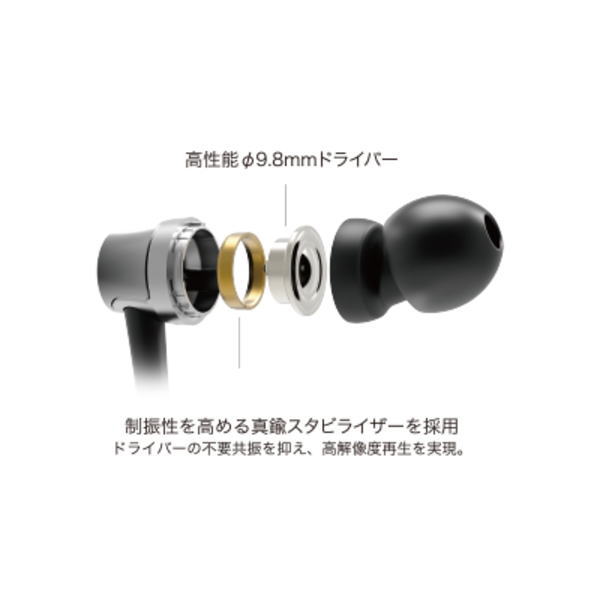 インナーイヤーヘッドホン ブラック【ATH-CKR30BK】