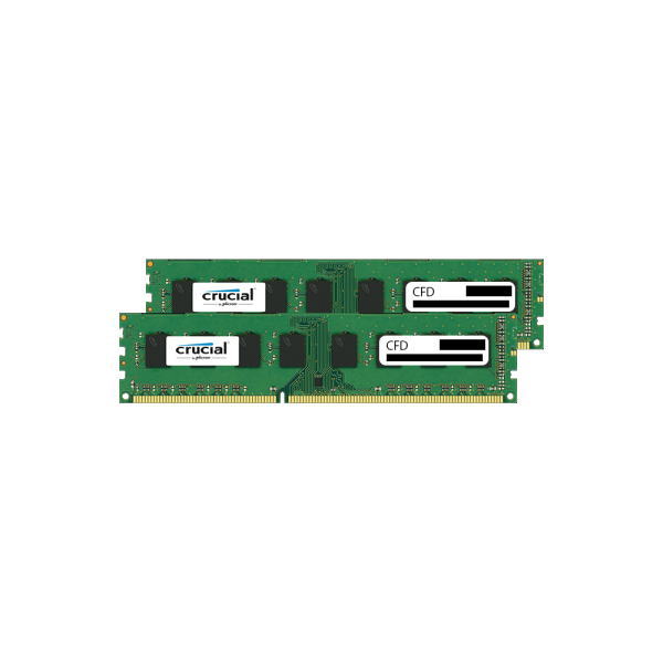MICRON DDR3 8GB 2枚セット（合計16GB）PCメモリ