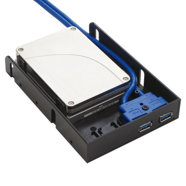 USB3.0フロントパネル HDD変換マウンタ付【PF-006】