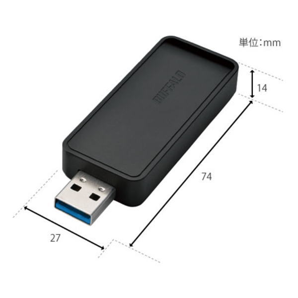 USB3.0用無線LAN子機【WI-U3-866DS】