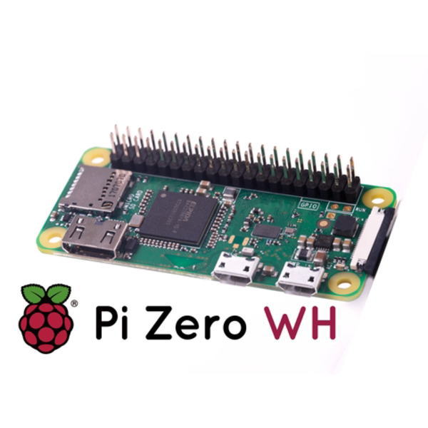 Raspberry Pi Zero WH(ケース付き)【RASPIZWH-CASE-SET】