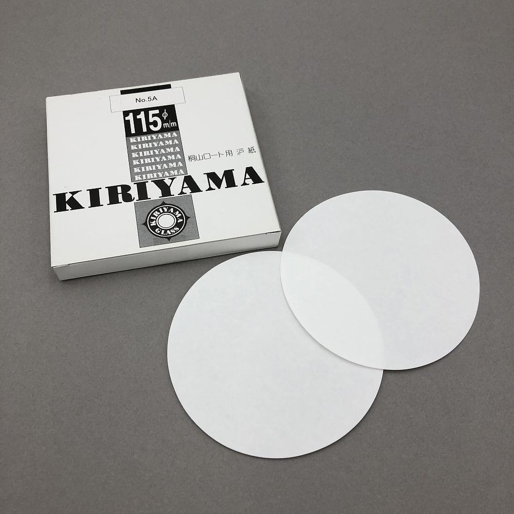 桐山ロート用濾紙No.5A-115【1-1126-03】