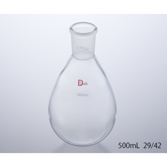 ナスフラスコ TS24/40 500ml【1-1575-16】