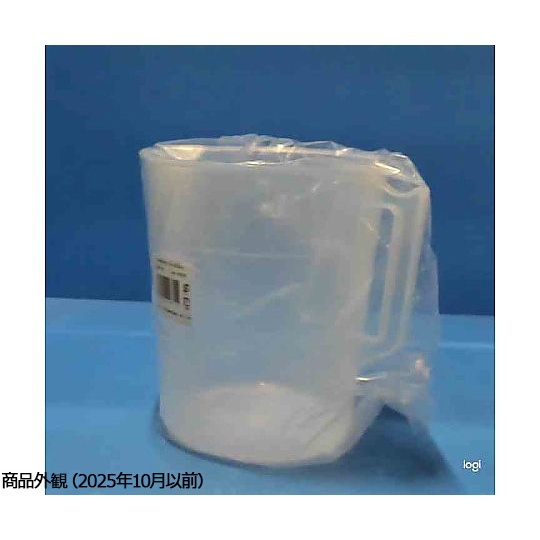 ポリプロピレン手付きビーカー2000mL 1個 3007-73【1-4622-16】