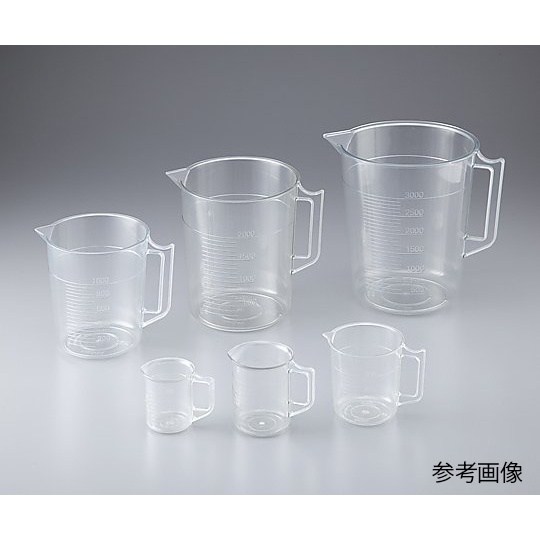 透明計量カップ2000ml【1-4623-16】