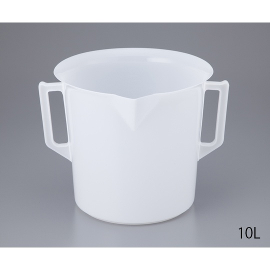 ポリビーカーPE(手付き) 3000mL 1個 3012-06【1-4626-17】