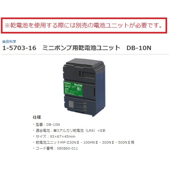 ミニポンプMPΣ100HNIIQC10N付【1-5703-31】