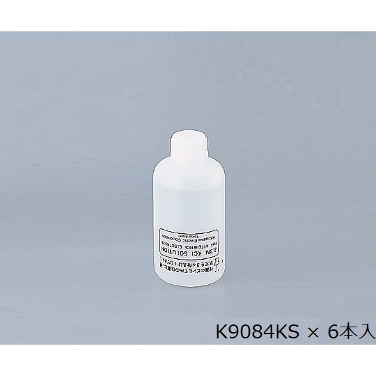 pH計比較電極内部液K9084LP6本入【1-6319-02】