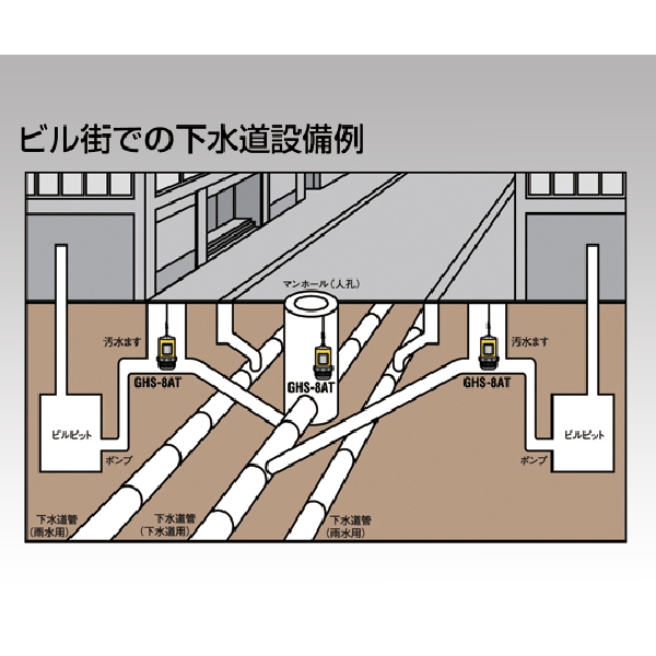 硫化水素測定器 GHS-8AT(10)【1-8292-01】