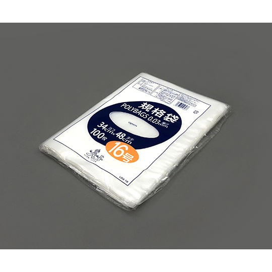 ポリバック規格袋L03-16 100枚入【L03-16】