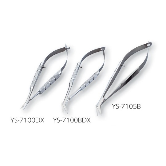 マイクロ剪刀 YS-7100BDX【1-9916-08】