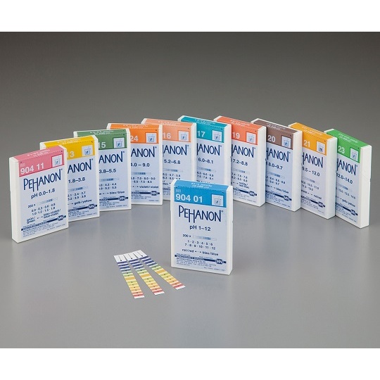 ストライプPH試験紙 2.8-4.6【2-348-12】