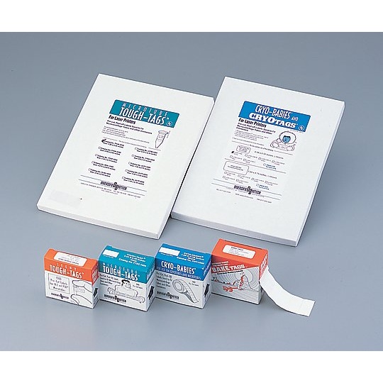 マイクロチューブ用ラベル M-40073【2-5304-10】