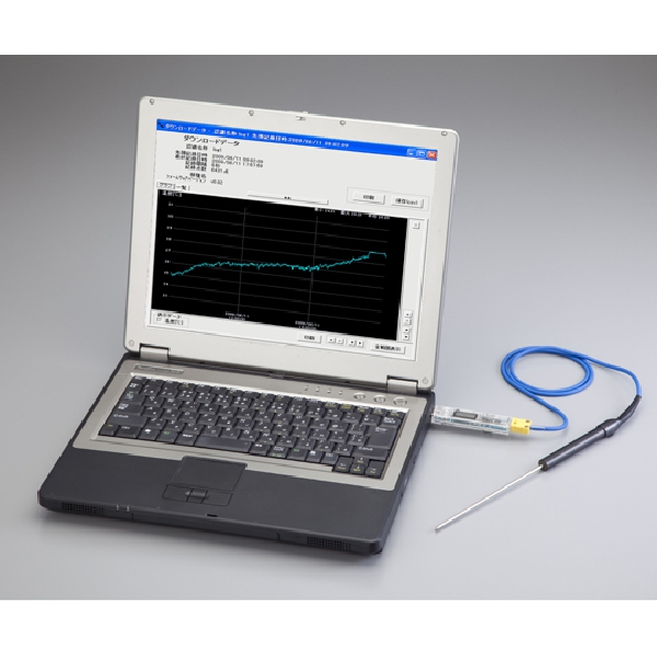 熱電対データロガー(センサー付) モールド樹脂センサー(低温) 4-2084-03 - 4