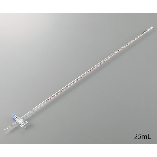 ビュレット50ml ガラスコック付【2-9138-03】
