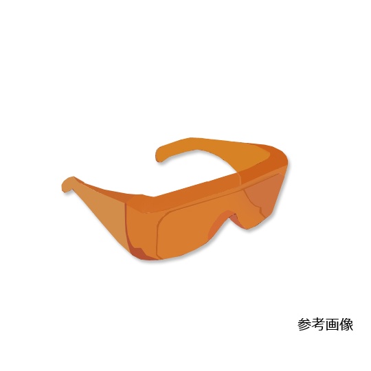 ハンディ青色LED光源偏光オレンジグラス【3-1559-11】