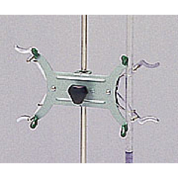 磁製ビュレット台部品2ケ架用挟(米式)【6-255-05】