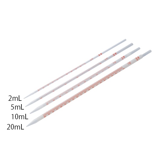 メスピペット 10mL(PP)【6-285-03】