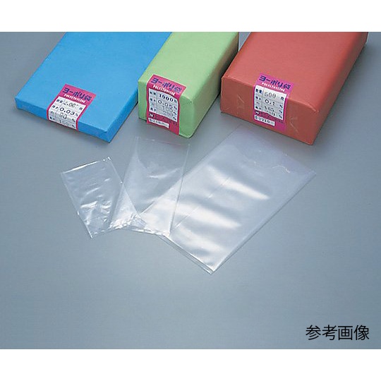 ポリ袋0.1mm厚 380×500 200枚入【6-631-16】
