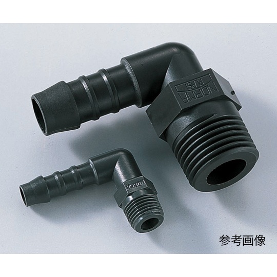 ホースエルボーWES-8×1/8 10入【6-7119-04】