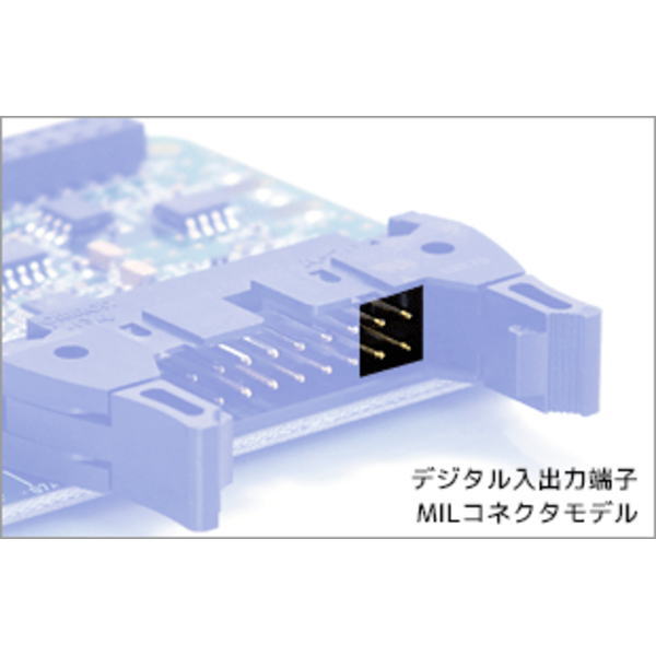 [拡張ボード]Raspberry Pi SPI 絶縁型アナログ入力ボード(MILコネクタモデル)【RPI-GP40M】