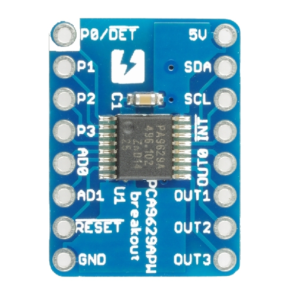 PCA9629APWステッピングモータードライバ用ピッチ変換モジュール【SSCI-023740】