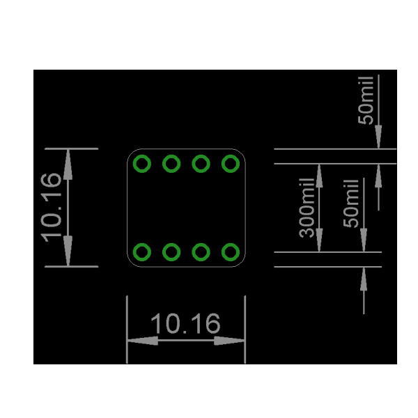 PCA9600D 高ドライブ電流I2Cバスバッファ基板【SSCI-023764】