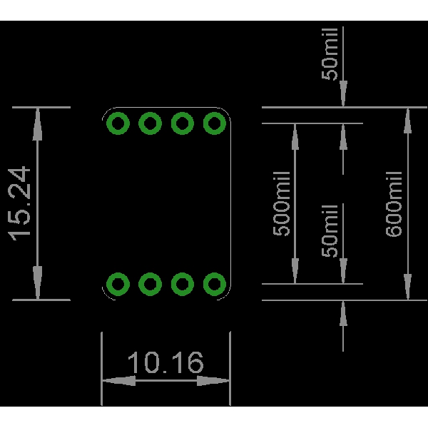 PCA9632DP1 I2C 4ch LEDドライバ基板【SSCI-023788】