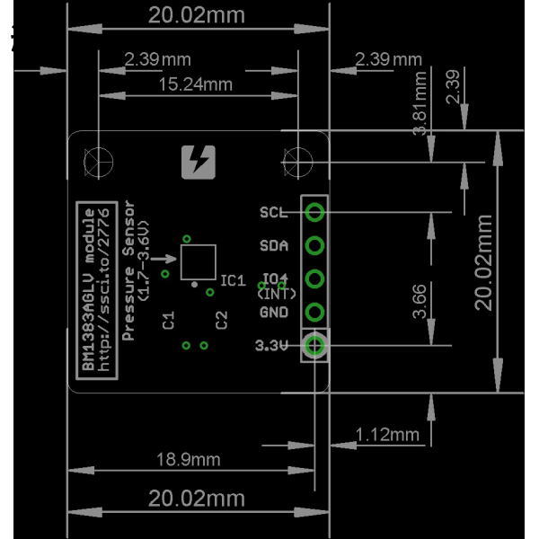 Conta気圧センサモジュール【SSCI-027762】