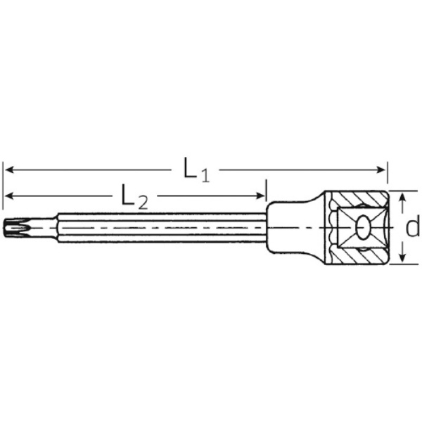 1054TX-T40 1/2SQヘクスローブソケット(03131240)【1054TX-T40】