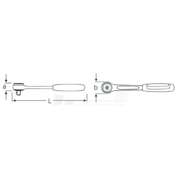 日本全国送料無料商品 | 特集 | 415B-2K 1/4ビット用ラチェットハンドル(11131011) 415B その他