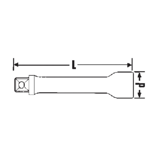 427/3 3/8SQエキステンションバー#427(12010001)【427/3】