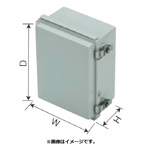 BCPK型防水・防塵鍵付開閉式ポリカ－ボネートプラボックス【BCPK203013T】