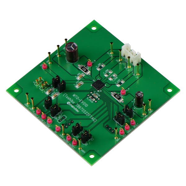 ステッピングモータドライバIC(TB67S522FTAG)評価基板【MTO-EV010FTAG(TB67S522FTAG)】