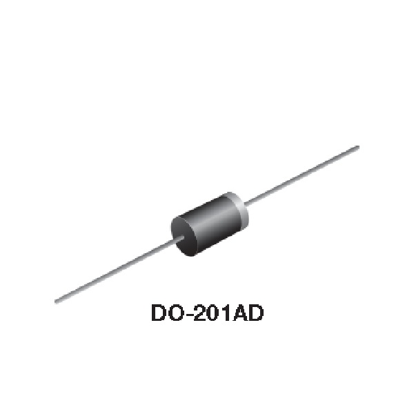 Diotec Si-Hochspannungs-Gleichrichterdiode BY255 DO-201 1300 V 3 A kaufen Diotec Si-Hochspannungs-Gleichrichterdiode BY255 DO-201 1300 V 3 A kaufen