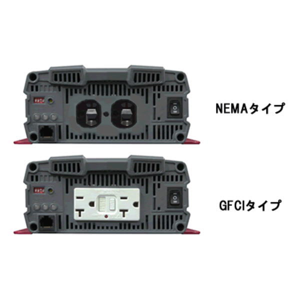 正弦波インバータ 12V 1000W【SP-1000-112A】