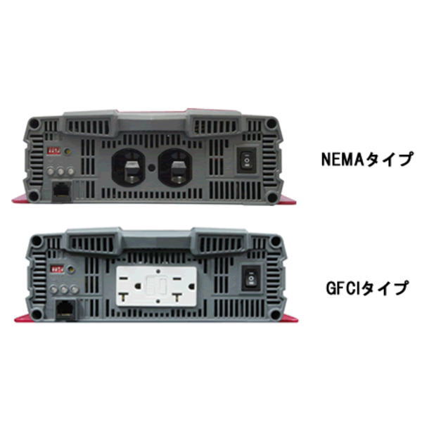 正弦波インバータ 12V 2000W【SP-2000-112A】