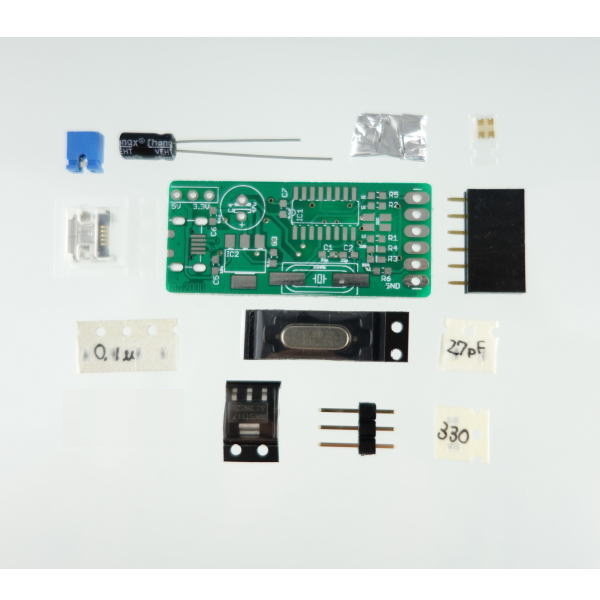 ハイパワーUSB‐シリアル変換基板(組み立てキット版) MR-USBSIR-KIT みんなのラボ製｜電子部品・半導体通販のマルツ